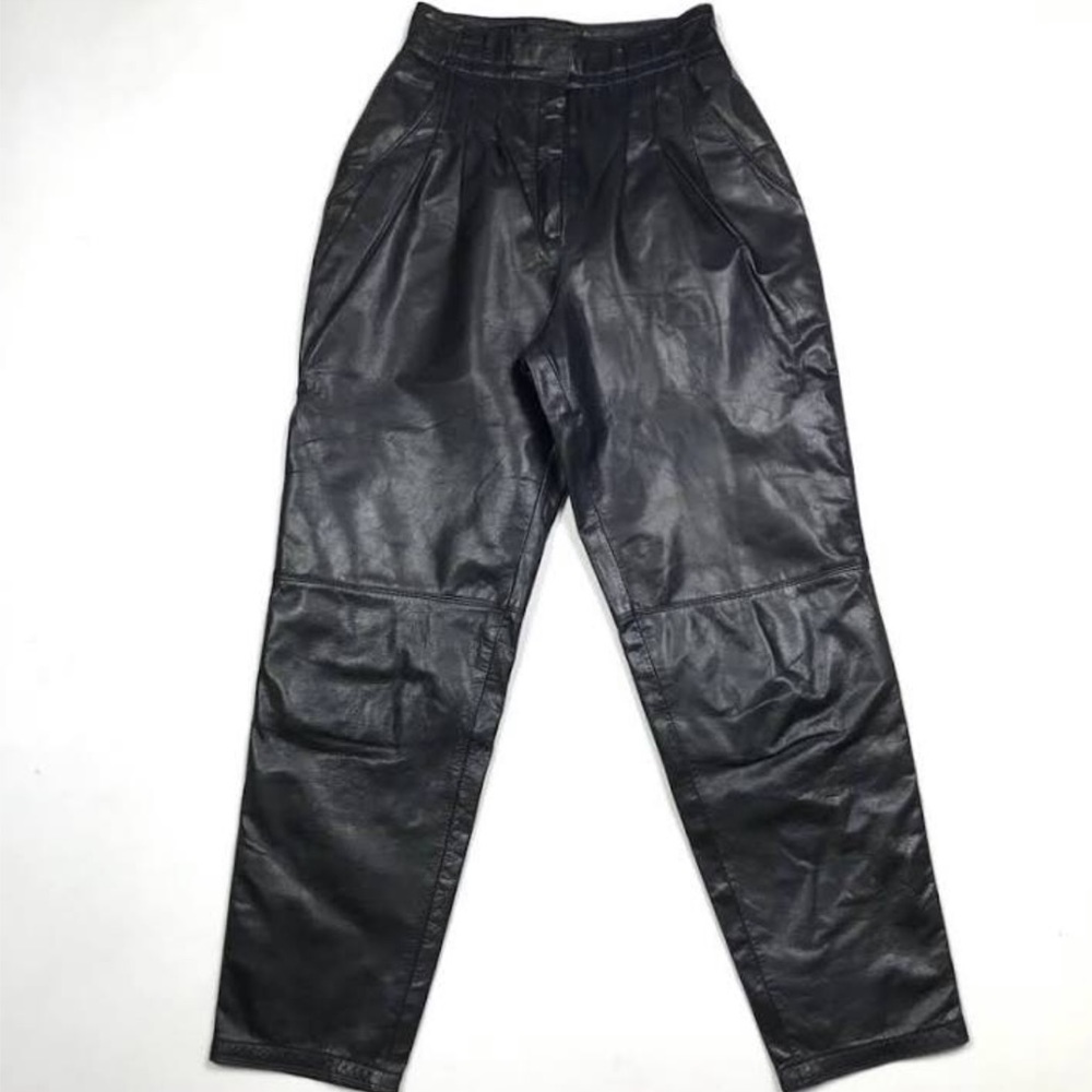 VINTAGE TOFFS SPIEGEL LEATHER PANTS